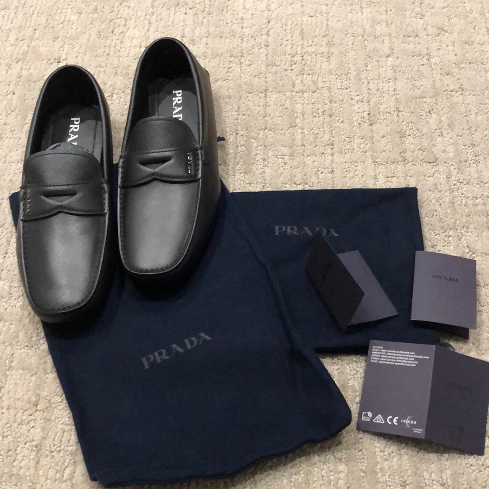 Prada Saffiano Leather Driver